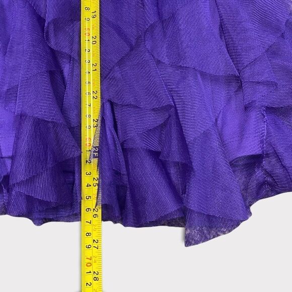 𝅺teezeme Strapless Purple Cocktail Dress - Picture 5 of 6